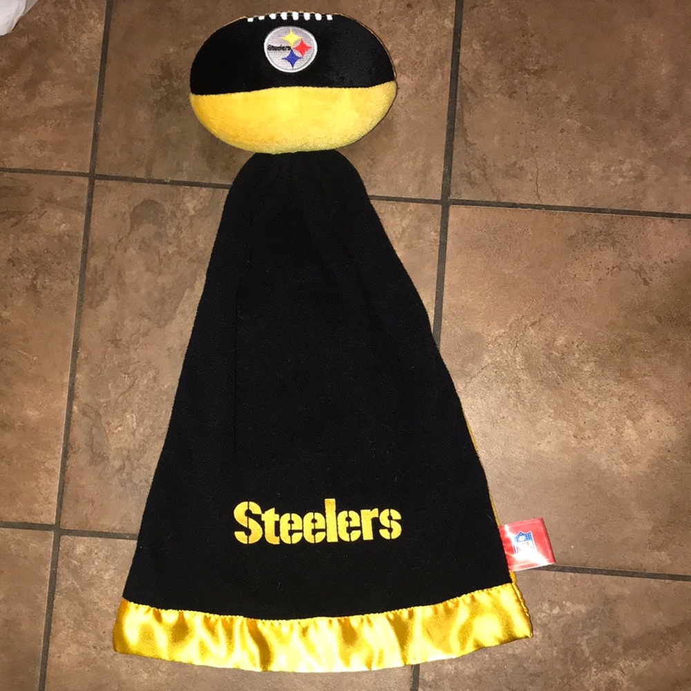 NFL Steelers Plush Security Blanket